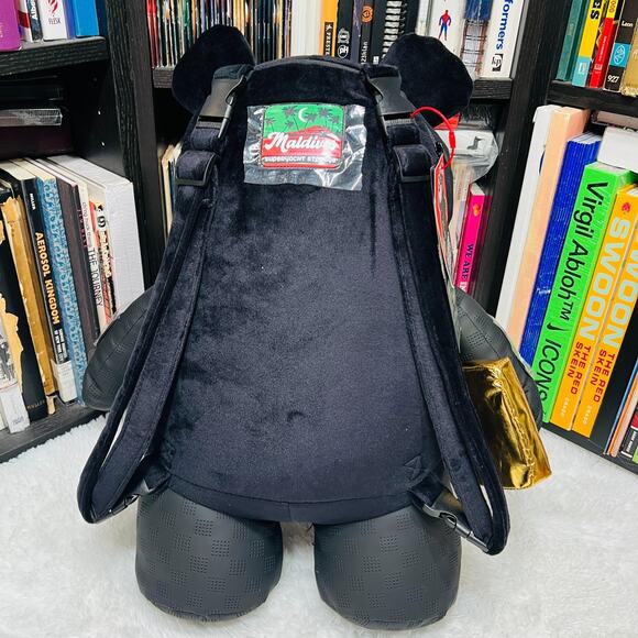 SPRAYGROUND GLOBUL MOGUL BILLIONAIRE MONEYBEAR BACKPACK / BEAR BAG - Picture 3 of 4